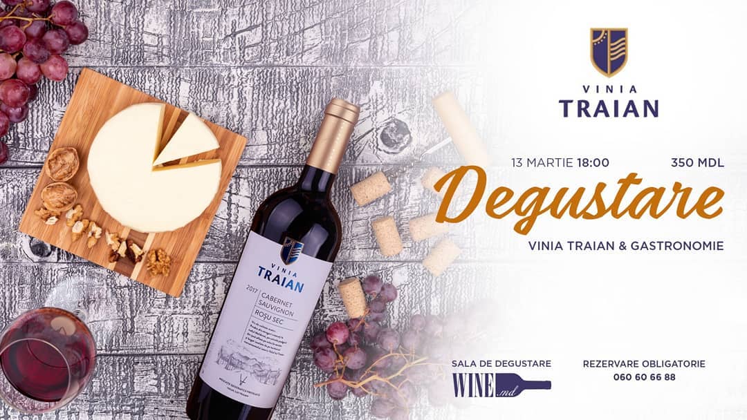 Degustare Vinia Traian & Gastronomie